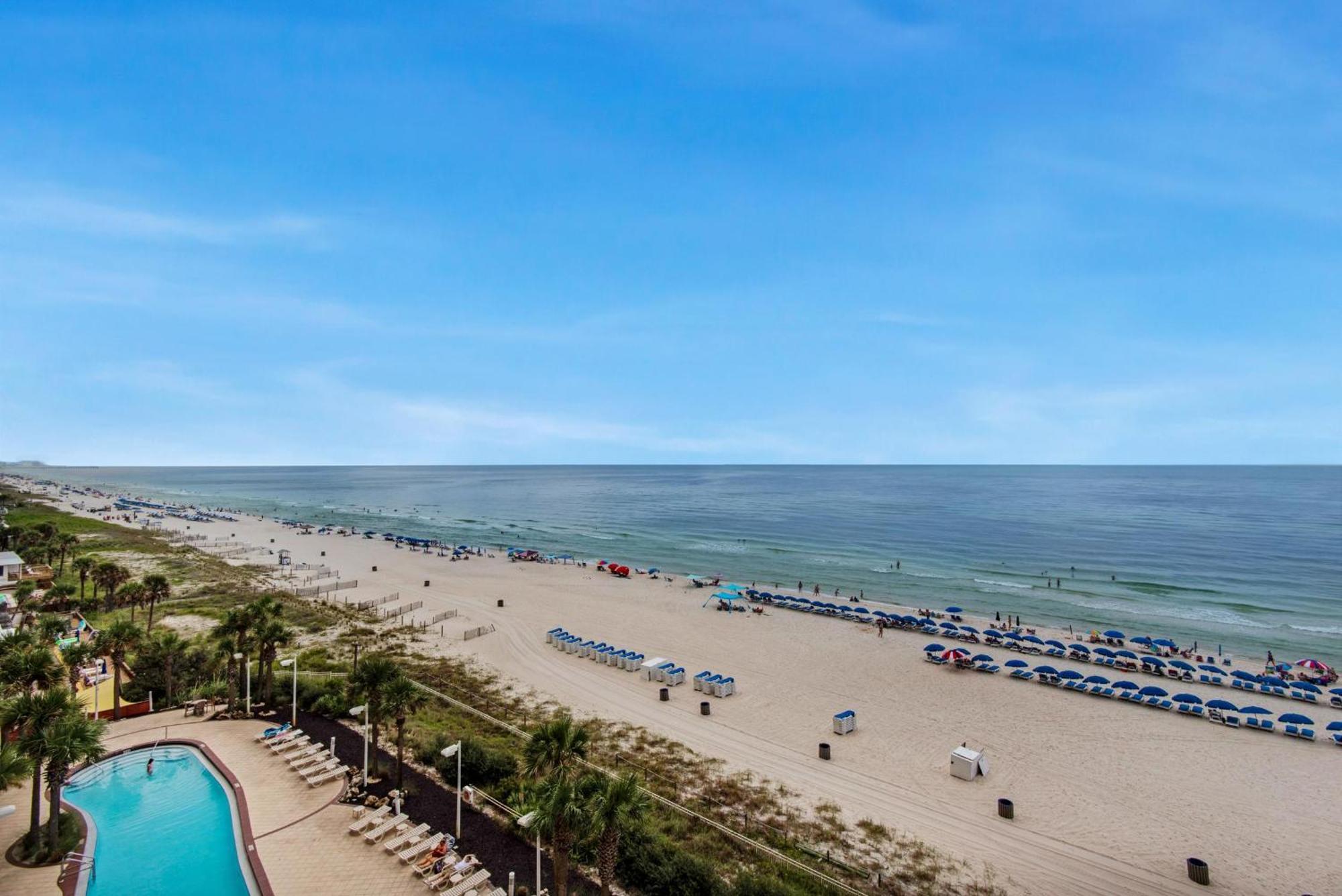 Calypso 1-608 East Aparthotel Panama City Beach Exteriör bild