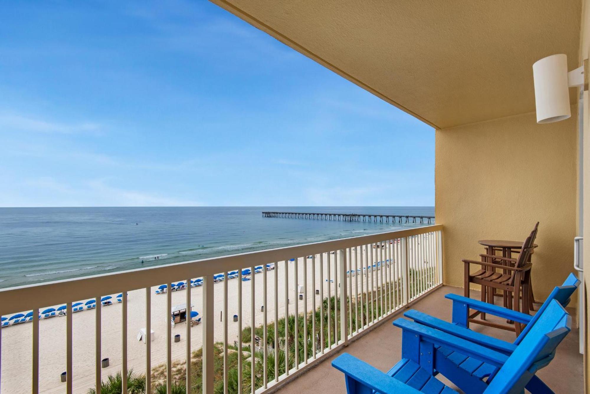 Calypso 1-608 East Aparthotel Panama City Beach Exteriör bild
