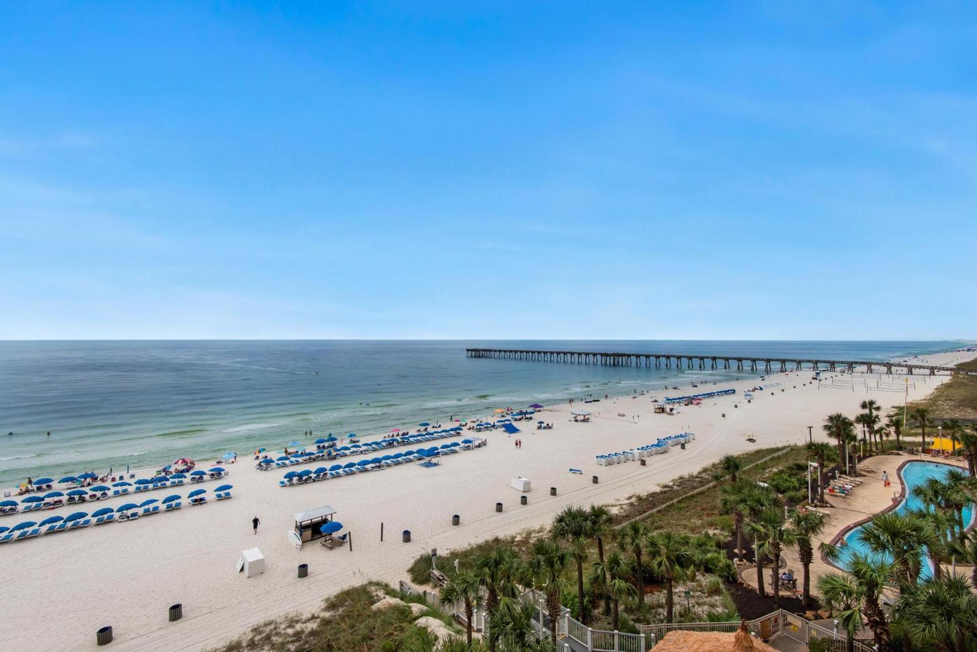 Calypso 1-608 East Aparthotel Panama City Beach Exteriör bild
