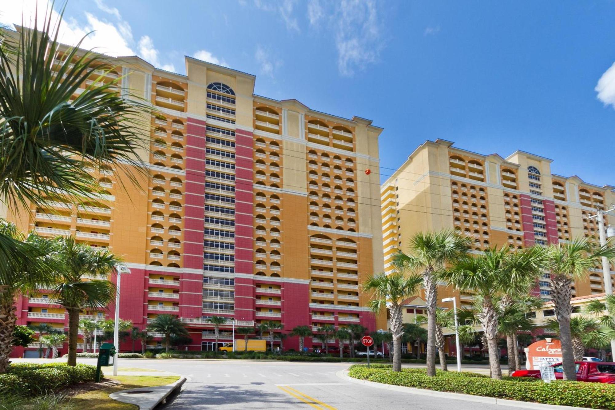 Calypso 1-608 East Aparthotel Panama City Beach Exteriör bild